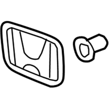 Honda 75701-SDN-000 Emblem (H)