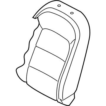 Kia 88360B0130KMX Covering-Front Seat Back