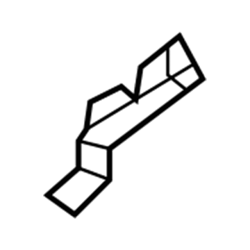 Hyundai 83665-4D001 Bracket-Rear Door Outside Handle, RH