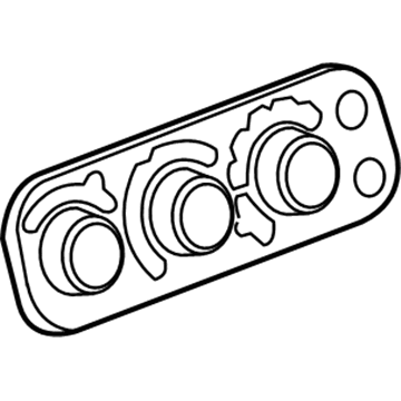Mopar 4865810AD Air Conditioner And Heater Control