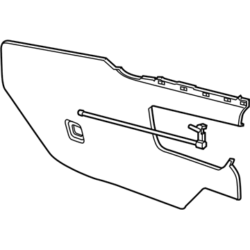GM 84053790 Extension Panel