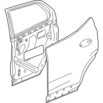 GM 42757629 Door Shell