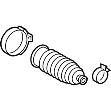 Lexus 45535-49015 Boot Set, Steering Rack