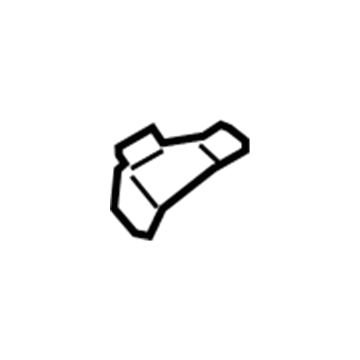 Nissan 65722-ED01A Clamp-Rod Hood