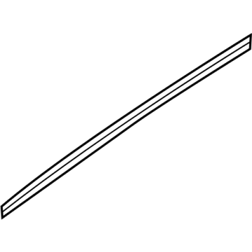 Nissan 82812-3KA0A Tape-Rear Door Outside, RH