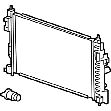 GM 23453634 Radiator