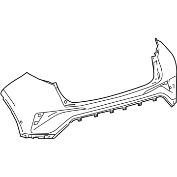 Toyota 52159-10910 Bumper Cover