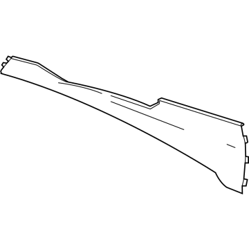GM 84649698 Side Trim Panel
