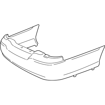 Ford 6W1Z-17K835-APTM Bumper Cover