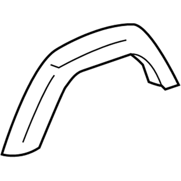 Mopar 5DS74TZZAD APPLIQUE-Wheel House