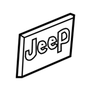 Mopar 5FC84HA2AB Decal-BODYSIDE