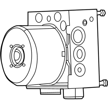 Mopar 68089525AA Abs Control Module
