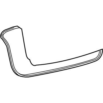 Lexus 64461-30340 Weatherstrip, Luggage Compartment Door