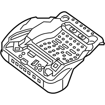 Nissan 87351-1PD0A Frame Assembly-Front Seat Cushion