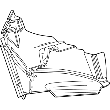 GM 84105438 Front Duct