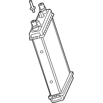 GM 84577608 Auxiliary Radiator