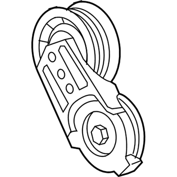 Mopar 4861660AA TENSIONER-Belt