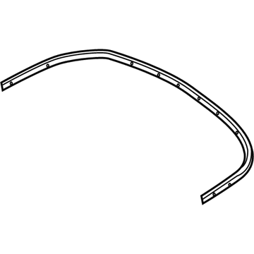 BMW 54-31-7-043-882 Rear Tack Strip