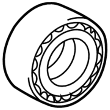 BMW 33-41-1-090-505 Angular Contact Ball Bearing, Radial