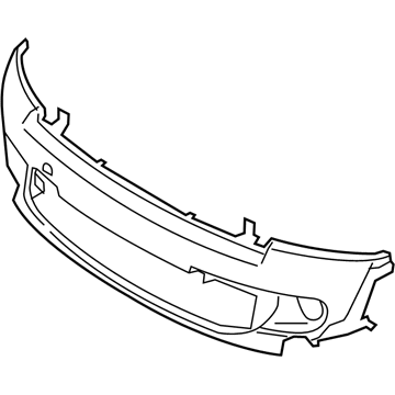 BMW 51-11-7-268-743 Panel, Bumper, Primed, Front