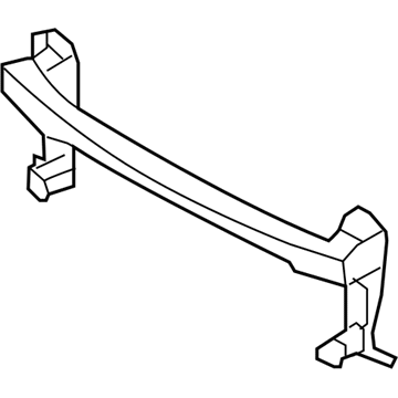 BMW 51-11-7-296-635 Carrier, Bumper Front
