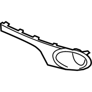 BMW 51-11-7-283-347 Cover, Front End Light, Left