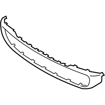 BMW 51-11-7-268-744 Trim, Air Inlet, Primed