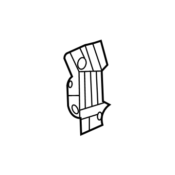 GM 94523101 Inner Rail Inner Reinforcement