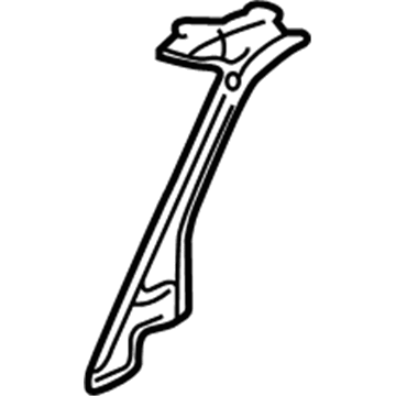 GM 15822714 Weatherstrip Pillar Reinforcement