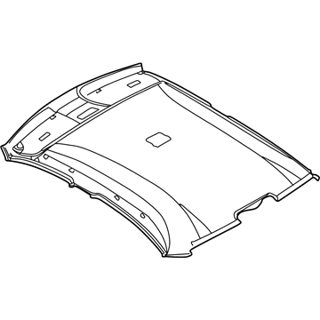 BMW 51-44-7-028-575 Headliner Sunroof