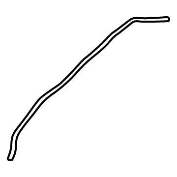 Nissan 91390-6RA0A Hose-Drain, Front