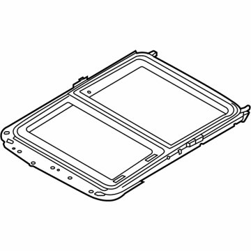 Nissan 91306-6RA0A Rail COMPL-SUNROOF