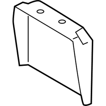 Hyundai 88388-2C000 Cover-Front Seat Back Insert