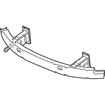 BMW 51-11-7-185-487 Carrier, Bumper Front