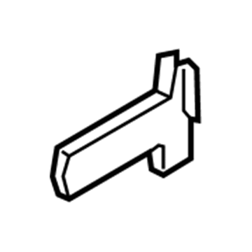 BMW 51-35-7-393-443 Seal, Lock Plate, Door, Rear Left