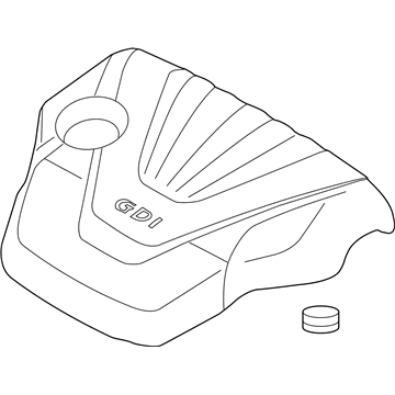 Hyundai 29240-2B120 Engine Cover Assembly