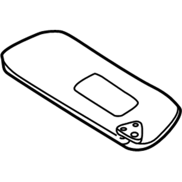 BMW 51-16-8-242-537 Sun Visor, Make-Up Lamp, Left - Its