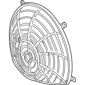 BMW 64-54-2-228-434 Protection Grid For Additional Fan