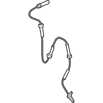 BMW 34-52-6-895-655 WHEELSPEED SENSOR