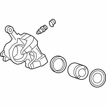 GM 13522581 Caliper