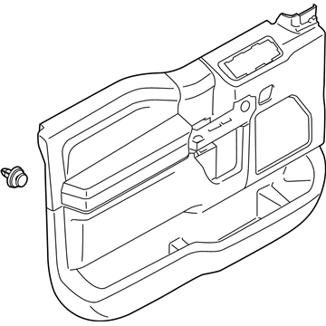 Ford HC3Z-2823942-EA Door Trim Panel