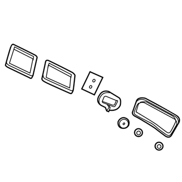 Mopar 68048898AA Seal Kit-A/C And Heater Unit