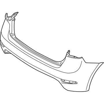 Kia 86611A7500 Rear Bumper Cover