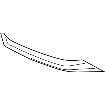 Honda 74117-SZT-G11 Guide, FR. Bumper Air