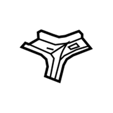 GM 15266692 Weatherstrip Pillar Reinforcement