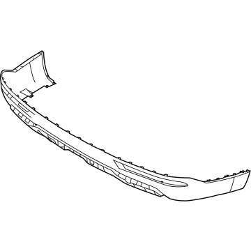 Kia 86650R0000 COVER-RR BUMPER LWR