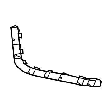 Kia 86651R0000 BRACKET ASSY-RR BUMP