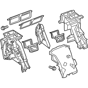 GM 22945588 AC & Heater Assembly