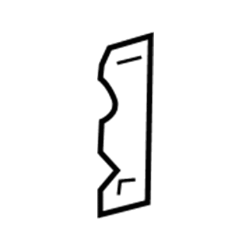 Lexus 16561-37031 Seal, Radiator To Support