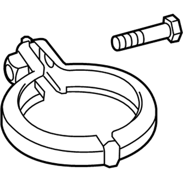 BMW 11-65-8-518-404 Muffler Clamp